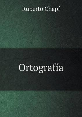 Book cover for Ortografía