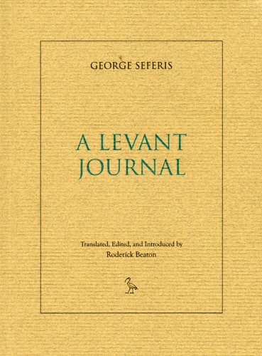 Book cover for A Levant Journal