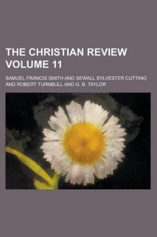 Cover of The Christian Review Volume 11