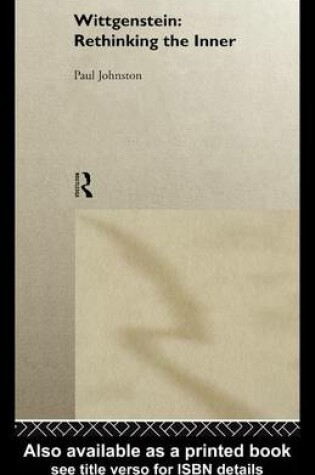 Cover of Wittgenstein