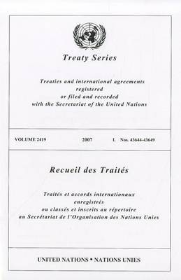 Cover of Treaty Series