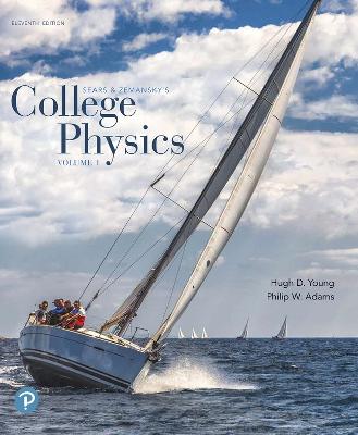 Book cover for College Physics, Volume 1 (Chapters 1-16)