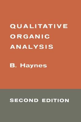 Book cover for Qualitative Organic Analysis