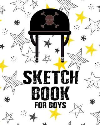 Book cover for Sketch Book For Boys