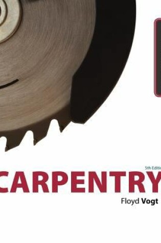 Cover of Workbook for Vogt's Carpentry, 5th