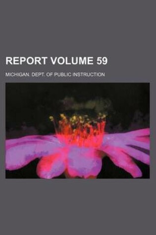 Cover of Report Volume 59