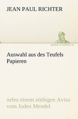 Book cover for Auswahl Aus Des Teufels Papieren