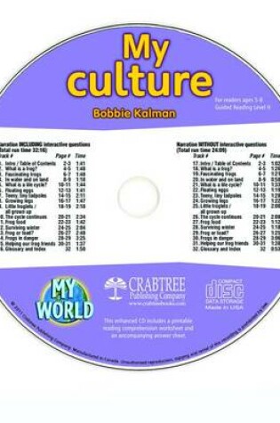 Cover of My Culture - CD Only