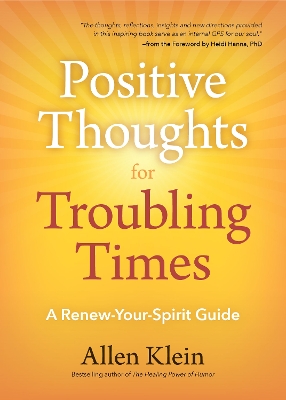 Cover of Positive Thoughts for Troubling Times