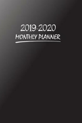 Cover of 2019-2020 Monthly Planner