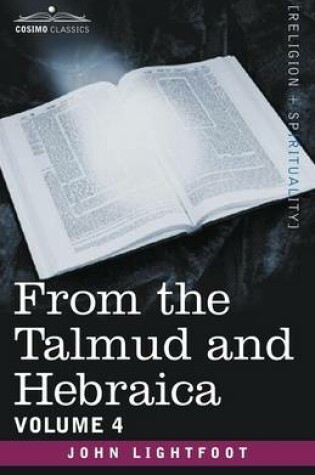 Cover of From the Talmud and Hebraica, Volume 4