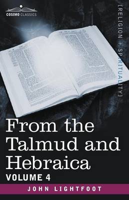 Book cover for From the Talmud and Hebraica, Volume 4