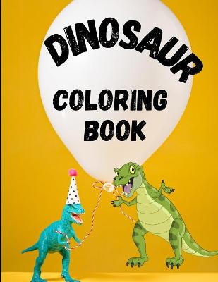 Book cover for Dinosaur Coloring Book