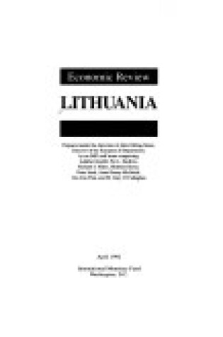 Cover of Lithuania