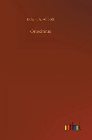 Cover of Onesimus