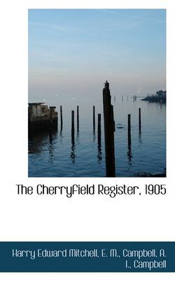 Book cover for The Cherryfield Register, 1905