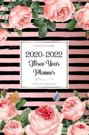 Cover of Three Year Planner 2020-2022