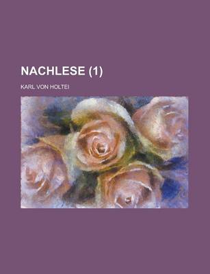 Book cover for Nachlese (1)