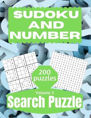 Book cover for Sudoku And Number Search Puzzle
