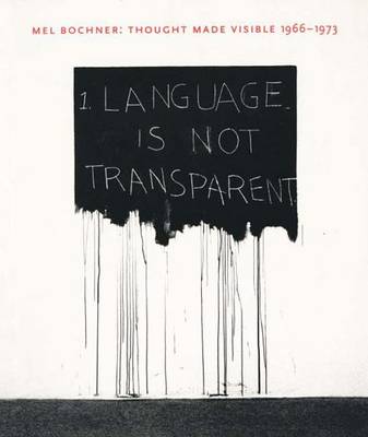 Book cover for Mel Bochner: Thought Made Visible