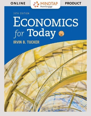 Book cover for Mindtap Economics, 2 Terms (12 Months) Printed Access Card for Tucker's Economics for Today, 10th