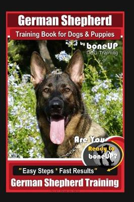 Book cover for German Shepherd Training for Dogs & Puppies by BoneUP Dog Training