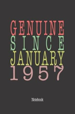 Cover of Genuine Since January 1957