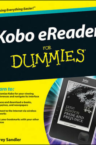 Cover of Kobo Ereader for Dummies