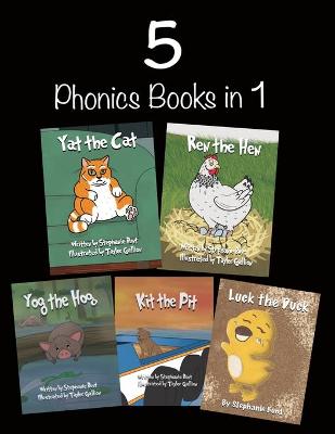 Book cover for 5 Phonics Books in 1