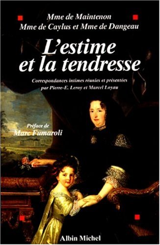 Book cover for Estime Et La Tendresse (L')