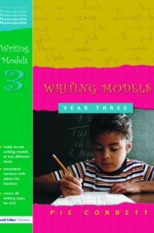 Cover of Writing Models Year 3