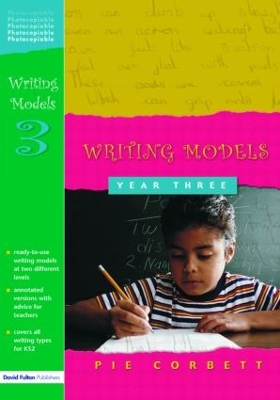 Book cover for Writing Models Year 3