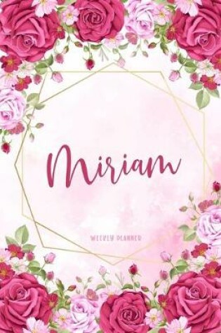 Cover of Miriam Weekly Planner