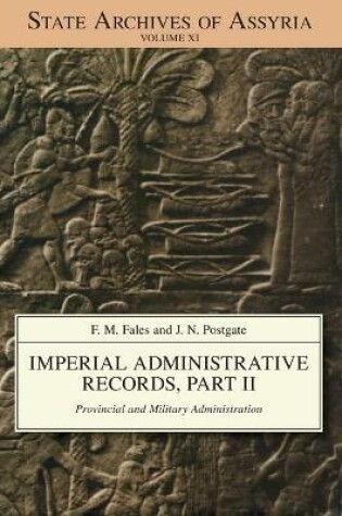 Cover of Imperial Administrative Records, Part 2