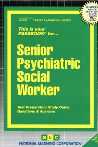 Cover of Senior Psychiatric Social Worker
