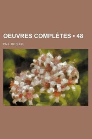 Cover of Oeuvres Completes (48)