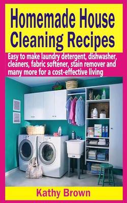 Book cover for Homemade House Cleaning Recipes