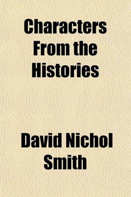 Book cover for Characters from the Histories