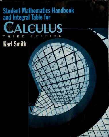 Book cover for Student Math Handbook and Integral Table for CALCULUS