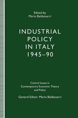 Book cover for Industrial Policy in Italy, 1945-90