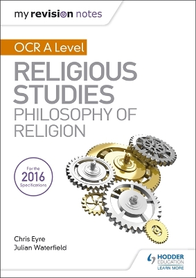 Book cover for My Revision Notes OCR A Level Religious Studies: Philosophy of Religion