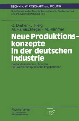 Book cover for Neue Produktionskonzepte in Der Deutschen Industrie