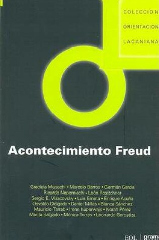 Cover of Acontecimiento Freud