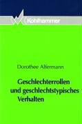 Book cover for Geschlechterrollen Und Geschlechtstypisches Verhalten