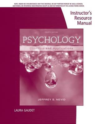 Book cover for Irm Psych Concepts Apps 4e