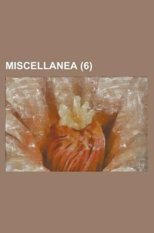 Cover of Miscellanea (6)