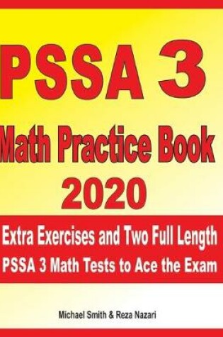 Cover of PSSA 3 Math Practice Book 2020