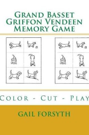 Cover of Grand Basset Griffon Vendeen Memory Game