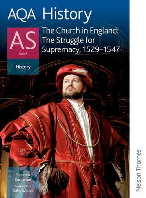 Book cover for AQA History as Unit 2 the Church in England