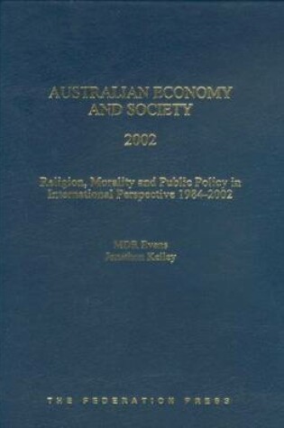 Cover of Australian Economy and Society 2002